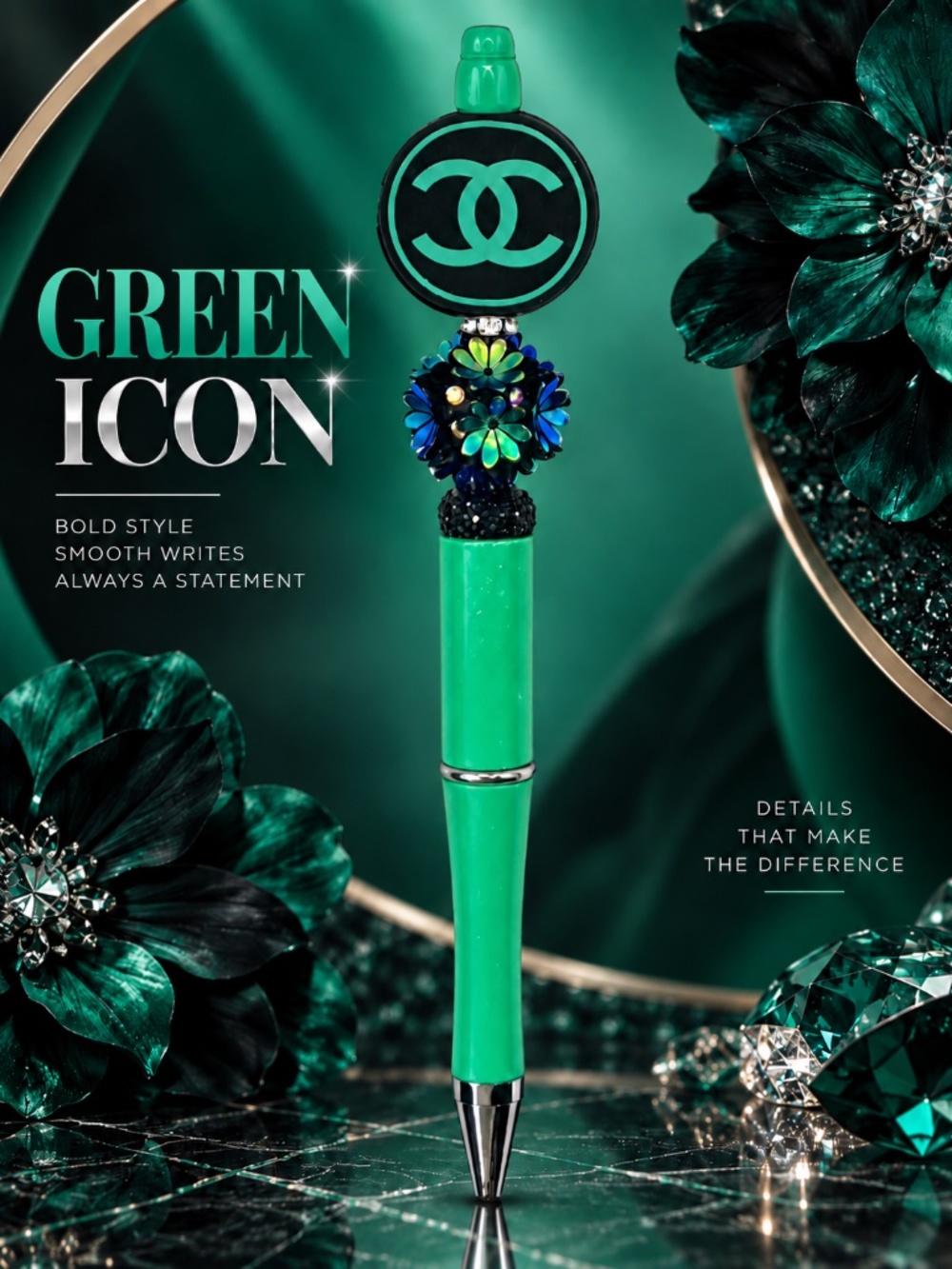 Green Icon Pen